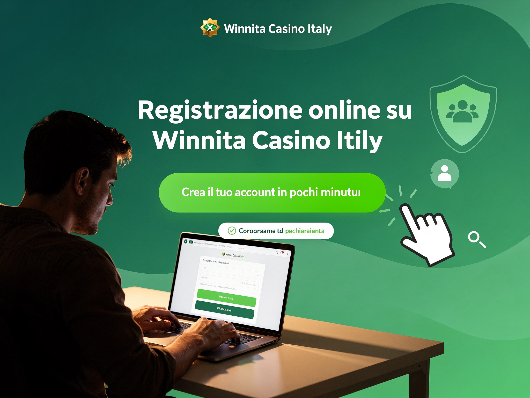 Registrati prima di giocare su Winnita Casino